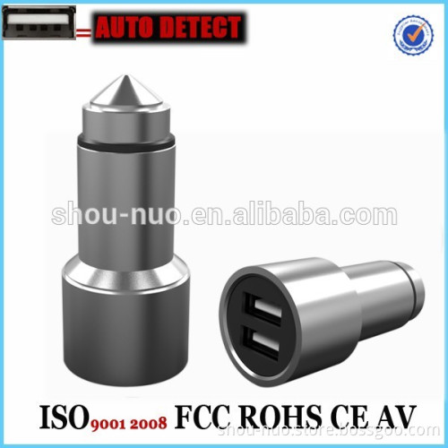 cell phone 4.8a usb car charger with free sample to test